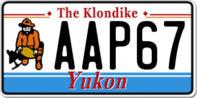 YT license plate AAP67