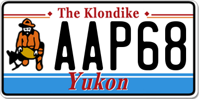 YT license plate AAP68