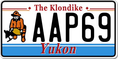 YT license plate AAP69