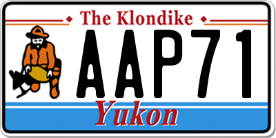 YT license plate AAP71