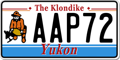 YT license plate AAP72