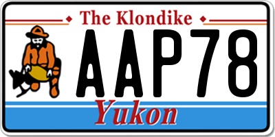 YT license plate AAP78