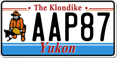 YT license plate AAP87