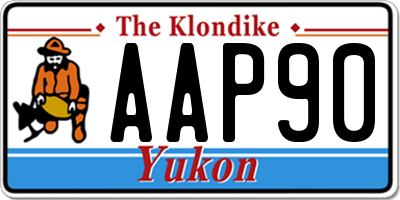 YT license plate AAP90