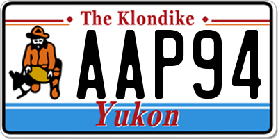 YT license plate AAP94