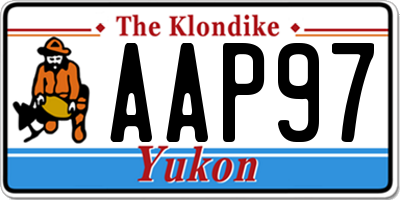 YT license plate AAP97