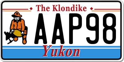 YT license plate AAP98