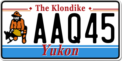 YT license plate AAQ45