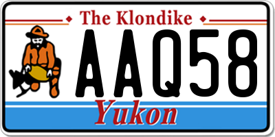 YT license plate AAQ58