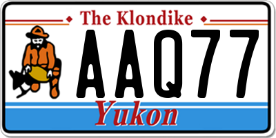 YT license plate AAQ77