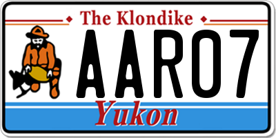 YT license plate AAR07