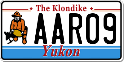 YT license plate AAR09