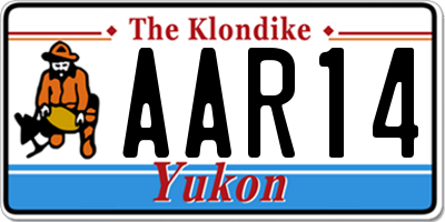 YT license plate AAR14