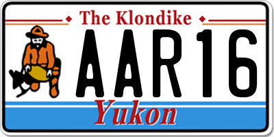 YT license plate AAR16