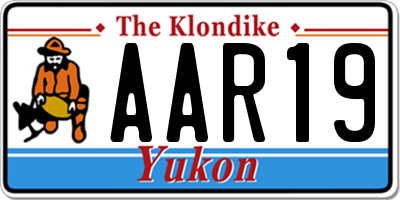 YT license plate AAR19