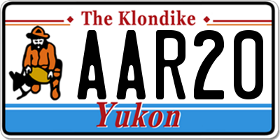 YT license plate AAR20