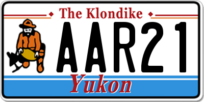 YT license plate AAR21