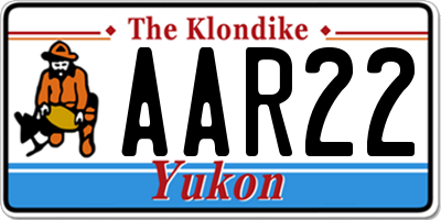 YT license plate AAR22