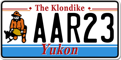 YT license plate AAR23