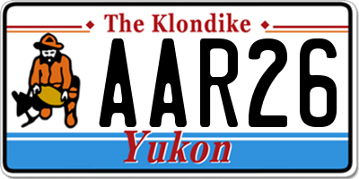 YT license plate AAR26