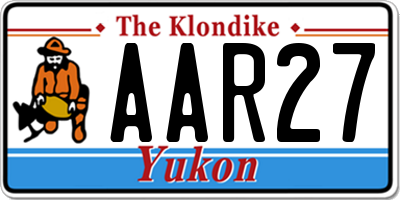 YT license plate AAR27