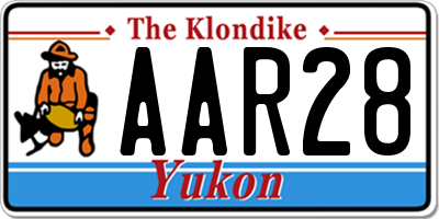 YT license plate AAR28