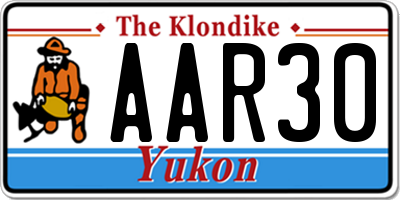 YT license plate AAR30