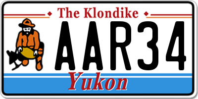 YT license plate AAR34