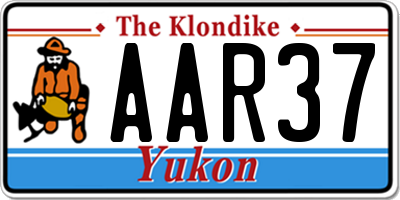 YT license plate AAR37