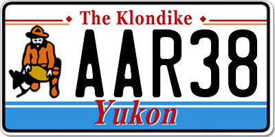 YT license plate AAR38