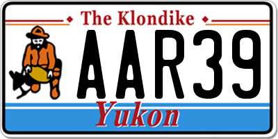 YT license plate AAR39