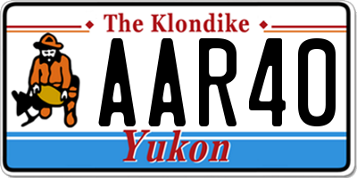 YT license plate AAR40