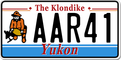 YT license plate AAR41