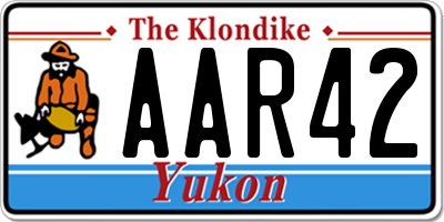 YT license plate AAR42