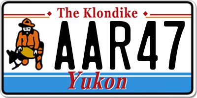 YT license plate AAR47