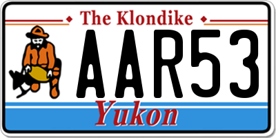 YT license plate AAR53