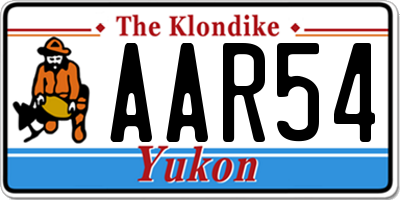 YT license plate AAR54