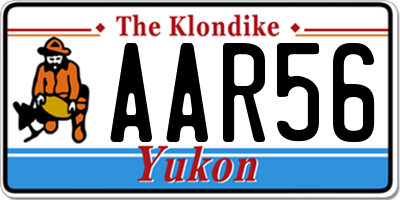 YT license plate AAR56