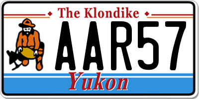 YT license plate AAR57