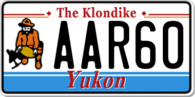 YT license plate AAR60