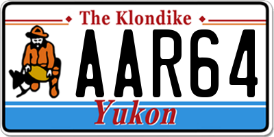 YT license plate AAR64