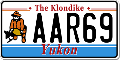 YT license plate AAR69