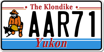 YT license plate AAR71