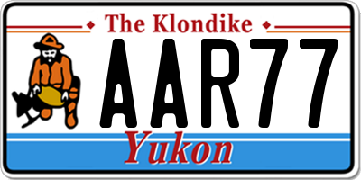 YT license plate AAR77