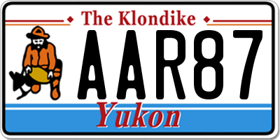 YT license plate AAR87