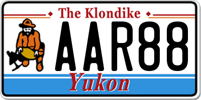 YT license plate AAR88