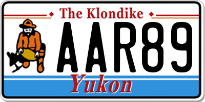 YT license plate AAR89