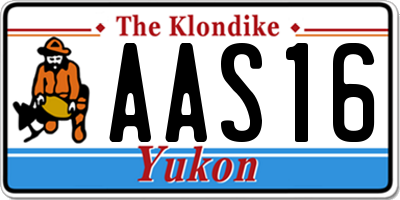 YT license plate AAS16