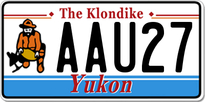 YT license plate AAU27