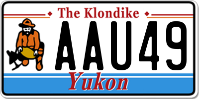 YT license plate AAU49